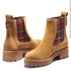 Timberland Courmayeur Valley Chelsea Medium Brown Suede